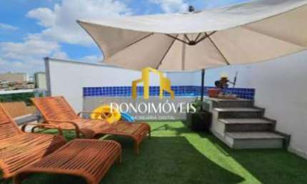 Cobertura à venda 2 quartos 1 suíte Campestre Santo André 800.000,00
