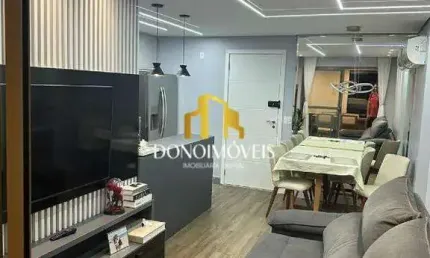 Apartamento à venda 2 quartos 1 suíte vila gilda santo andré 760.000,00