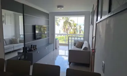 2/4 com suíte - MOBILIADO | Residencial Ilha de Santorini
