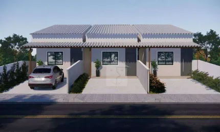 Casa com 2 dormitórios à venda, 80 m² por R$ 350.000,00 - Guaratiba - Maricá/RJ