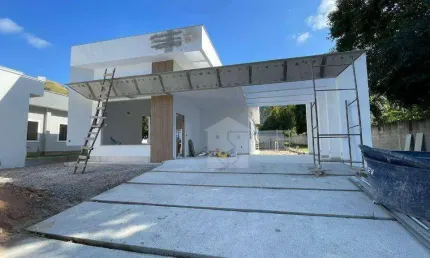Casa com 3 dormitórios à venda, 121 m² por r$ 650.000 - são josé do imbassaí - maricá/rj