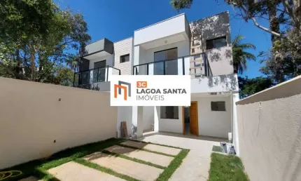 Linda casa de 120 m² de área construída no jardim imperial - lagoa santa