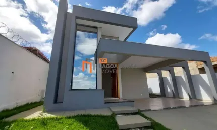 Casa moderna de 03 quartos no bairro vila dos ipês - lagoa santa