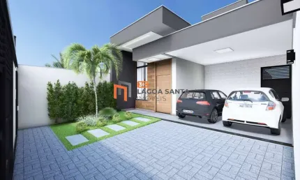 CASA EM FASE FINAL DE ACABAMENTO NO BAIRRO PROMISSÃO - LAGOA SANTA