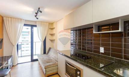 Apartamento para alugar 30m² com 1 quarto, sendo 1 suíte – Batel Curitiba/PR – R$ 2.450,00