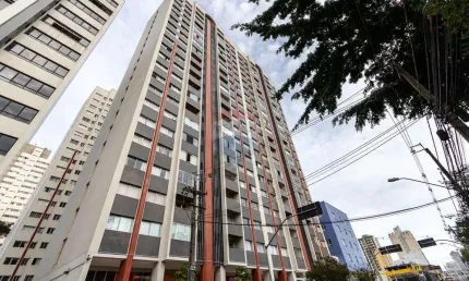Apartamento com 1 quarto à venda no Residencial Westphalen, Rua Desembargador Westphalen, 824, Centro, Curitiba, por R$ 360.000,00