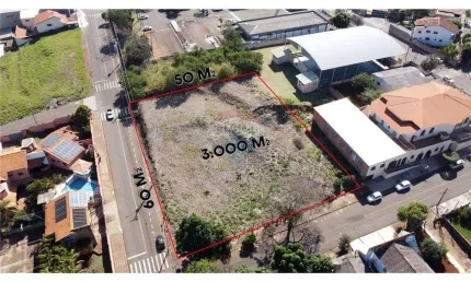 AMPLO TERRENO DE ESQUINA, COM 3.000.000 M², EM ÓTIMA LOCALIZAÇÃO, NO BAIRRO VILA SEUGLING, EM CORNÉLIO PROCÓPIO. VALOR R$ 3.000.000,00