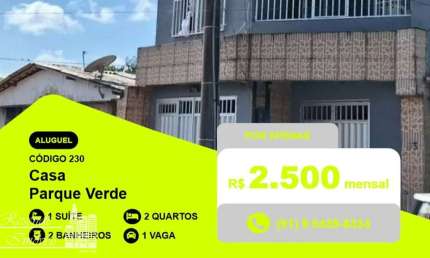 Casa com 2 quartos para alugar no Parque Verde, Belém 
