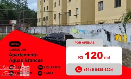Apartamento com 2 quartos à venda no Águas Brancas, Ananindeua 