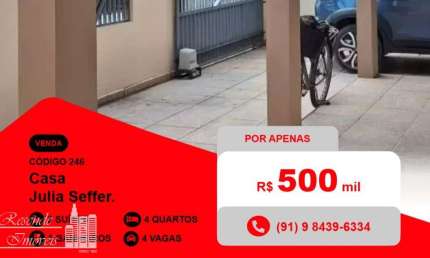 Casa com 4 quartos à venda no Águas Lindas, Ananindeua 