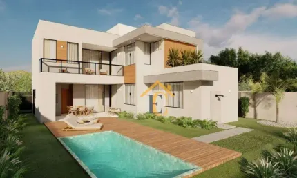 Casa com 4 dormitórios à venda, 250 m² por R$ 1.250.000,00 - Viverde - Rio das Ostras/RJ