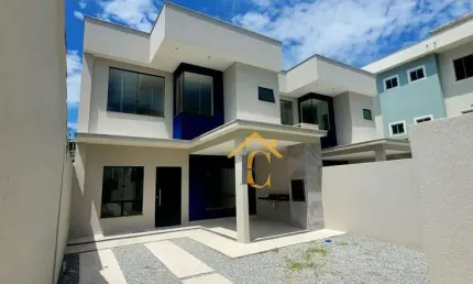 Casa com 3 dormitórios à venda, 135 m² por R$ 790.000,00 - Costazul - Rio das Ostras/RJ