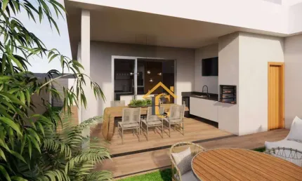 Lançamento de casa alto padrão com 3 suítes à venda, 229 m² por r$ 1.290.000 - extensão do bosque - rio das ostras/rj