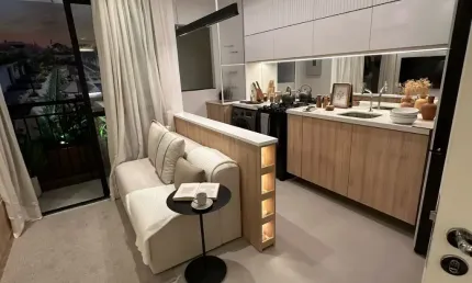 More próximo ao Centro e Tijuca - Apartamentos 2 Quartos com Varanda e Lazer Completo - Entrada Parcelada.