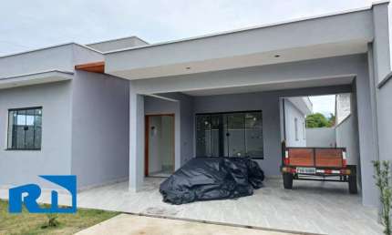 VENDE-SE | CASA NOVA COM 03 DORM SENDO 02 SUITES| PONTAL SANTA MARINA.