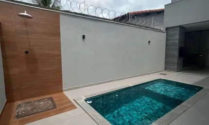 Linda casa recém construída no Bairro Jardim Patrícia