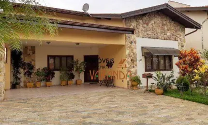Casa à venda, 437 m² por R$ 1.600.000,00 - Condomínio Residencial Terras do Caribe - Valinhos/SP