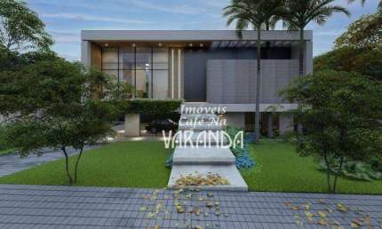 Casa com 4 dormitórios à venda, 577 m² por R$ 7.000.000,00 - Loteamento Residencial Entre Verdes (Sousas) - Campinas/SP