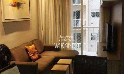 Apartamento com 2 dormitórios à venda, 55 m² por R$ 370.000,00 - Mais Campos Salles  - Valinhos/SP