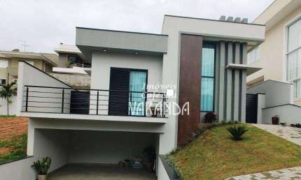 Casa com 3 dormitórios à venda, 170 m² por R$ 1.500.000,00 - Condomínio Portal do Jequitibá - Valinhos/SP