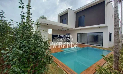 Casa em condomínio fechado com 4 quartos à venda na Rodovia Governador Doutor Adhemar Pereira de Barros, Loteamento Residencial Arborais, Campinas