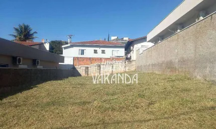 Terreno em condomínio fechado à venda na Avenida Gessy Lever, Jardim São Marcos, Valinhos