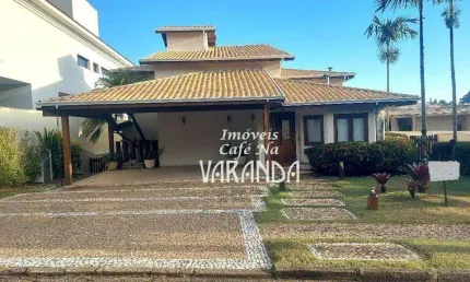 Casa com 4 dormitórios à venda, 549 m² por R$ 4.100.000,00 - Condomínio Village Visconde de Itamaracá  - Valinhos/SP