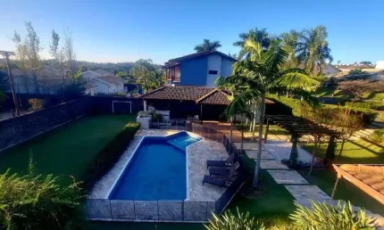 Casa com 4 dormitórios à venda, 577 m² por r$ 4.950.000,00 - condomínio village visconde de itamaracá  - valinhos/sp