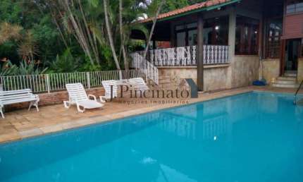 CASA ESTILO CHÁCARA COM 04 SUÍTES PARA ALUGAR NO BAIRRO ENGORGADOURO EM JUNDIAI - REF. 73445