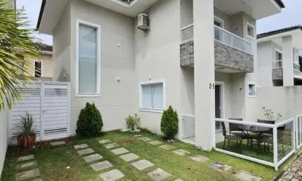 Casa em condomínio para venda em lauro de freitas, buraquinho, 3 dormitórios, 1 suíte, 2 banheiros, 2 vagas