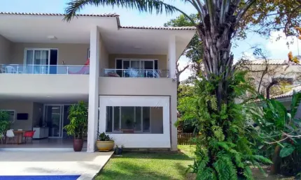 Casa em Condomínio para Venda em Camaçari, Busca Vida (Abrantes), 5 dormitórios