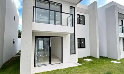 Casa em condomínio para venda em camaçari, alphaville (abrantes), 4 dormitórios, 4 suítes, 1 banheiro, 2 vagas