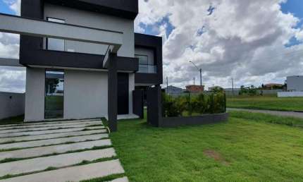 Casa em Condomínio para Venda em Camaçari, Jardim Limoeiro, 4 dormitórios, 3 suítes, 4 banheiros, 1 vaga