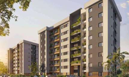 Apartamento para Venda em Lauro de Freitas, Buraquinho, 2 suítes, 3 banheiros, 2 vagas