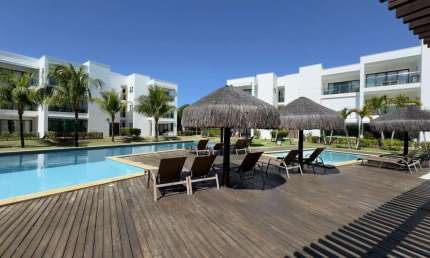 Apartamento para Venda em Mata de São João, Praia do Forte, 2 dormitórios, 1 suíte, 2 banheiros