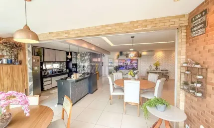 Vendo apartamento com 4 suítes no Monte Olimpo, todo projetado