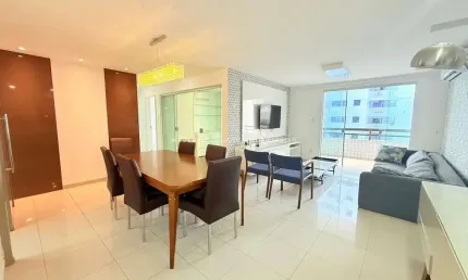 Vendo apartamento de 3 quartos com suíte na Ponta D'areia - 80Metros do Mar