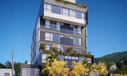 Studio com terraço a venda no centro de florianópolis