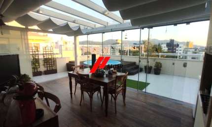 Cobertura de 3 suites a venda Itacorubi Florianopolis 227m 6 vagas de garagem