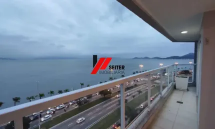 Apartamento 2 suites com vista livre para o mar 152 m2 sobre a beira mar de florianopolis