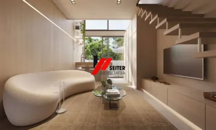 Apartamento loft sendo 1 suíte a venda com área privativa de 51,93 m² Campeche