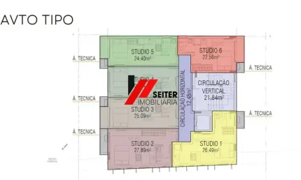 Apartamento com 1 quarto à venda na Rua Procópio Manoel Pires, 134, Trindade, Florianópolis