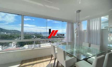 Cobertura de 3 dormitorios a venda bairro itacorubi 234m2