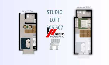 Apartamento com 1 quarto à venda na Travessa Antenor Cardoso da Silva, 39, Trindade, Florianópolis