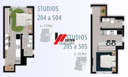 Apartamento com 1 quarto à venda na Travessa Antenor Cardoso da Silva, 39, Trindade, Florianópolis