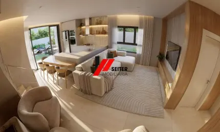 Casa de luxo à venda em cachoeira do bom jesus, florianópolis  3 suítes  144m²  localização privilegiada