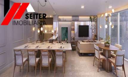 Apartamento tipo duplex de 1 suite com 120 m de área privativa a venda no Bairro João Paulo