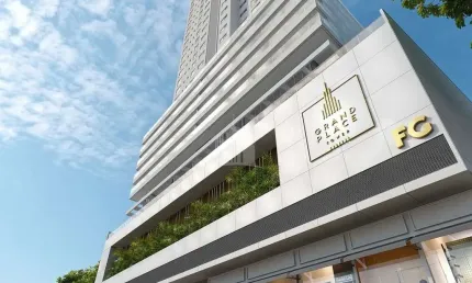 Apartamento no ed. grand place no centro de balneário camboriú