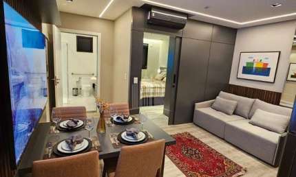 Apartamento Studio, Infinity Tower Flat, Completamente Mobiliado