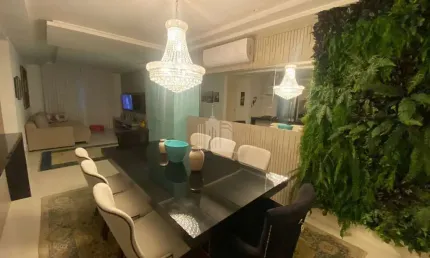 Apartamento alto padrão mobiliado e decorado no pontal norte